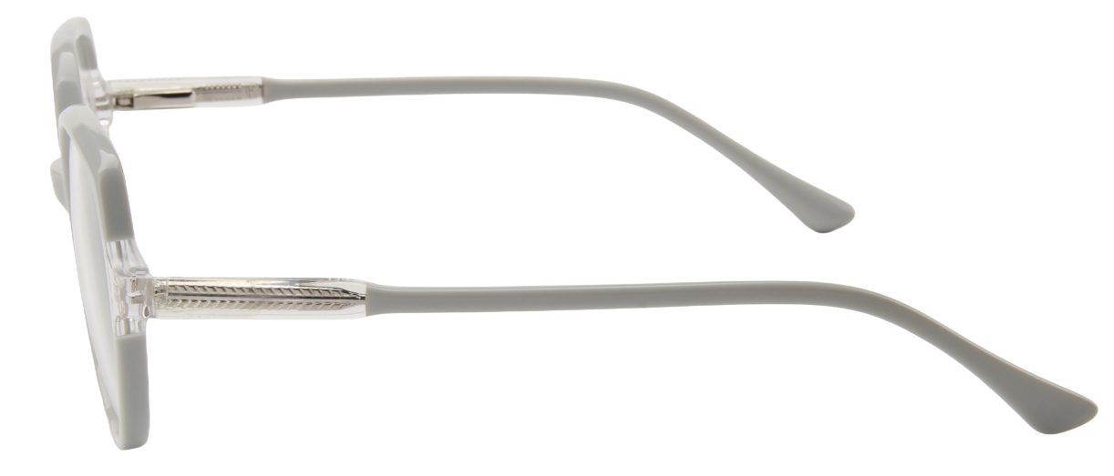 Youth Girl NEXT Eyeglasses: Isla - Light Grey - SpecSMART Eye Clinic (Side View)