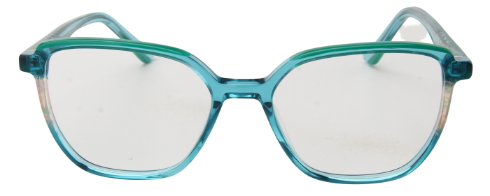 Youth Girl NEXT Eyeglasses: Luna - Green - SpecSMART Eye Clinic (Front View)

