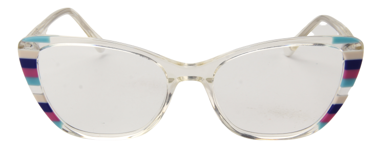 Youth Girl NEXT Eyeglasses: Raya - Transparent - SpecSMART Eye Clinic (Front View)
