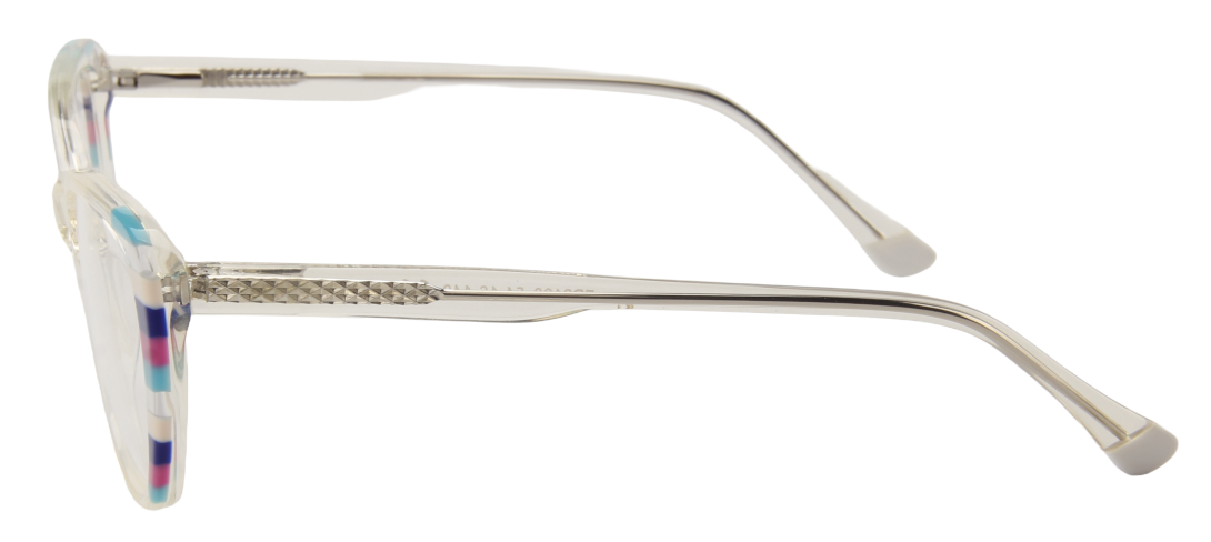 Youth Girl NEXT Eyeglasses: Raya - Transparent - SpecSMART Eye Clinic (Side View)