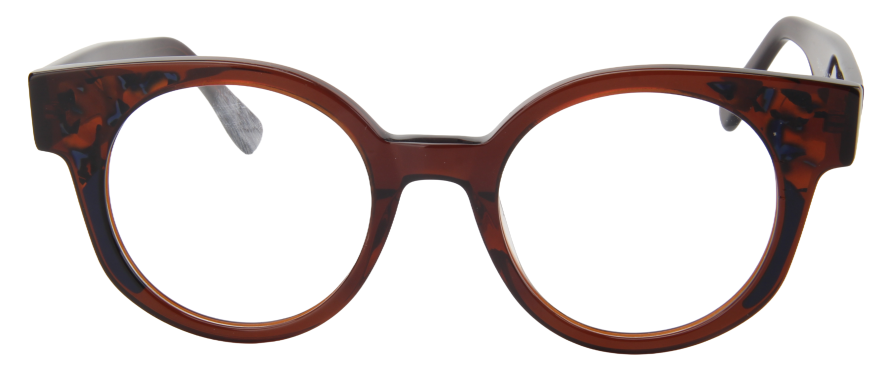 Youth Girl NEXT Eyeglasses: Sophie - Brown - SpecSMART Eye Clinic (Front View)
