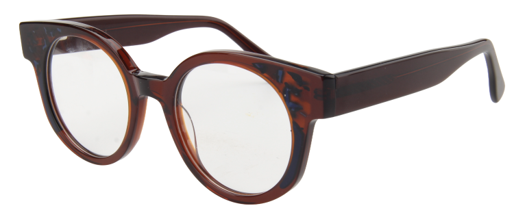 Youth Girl NEXT Eyeglasses: Sophie - Brown- SpecSMART Eye Clinic (Diagonal View)

