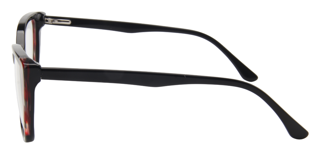 Youth Girl NEXT Eyeglasses: Eliana - Black & Red - SpecSMART Eye Clinic (Side View)