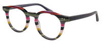Thumbnail for Youth Girl NEXT Eyeglasses: Alison - Black Stripe - SpecSMART Eye Clinic (Diagonal View)
