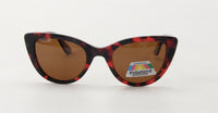 Thumbnail for Premium Women Insignia Sunglasses: Tropicana - Red Tortoise Dark - SpecSMART Eye Clinic (Front View)
