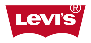 Levi's brand logo on a red background