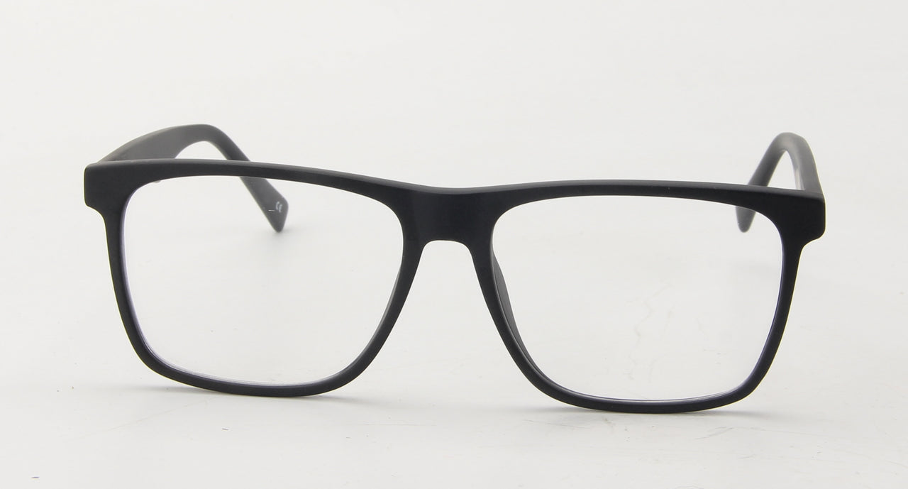 Men Calypso Eyeglasses: Ethan -Black - SpecSMART Eye Clinic (Front View)