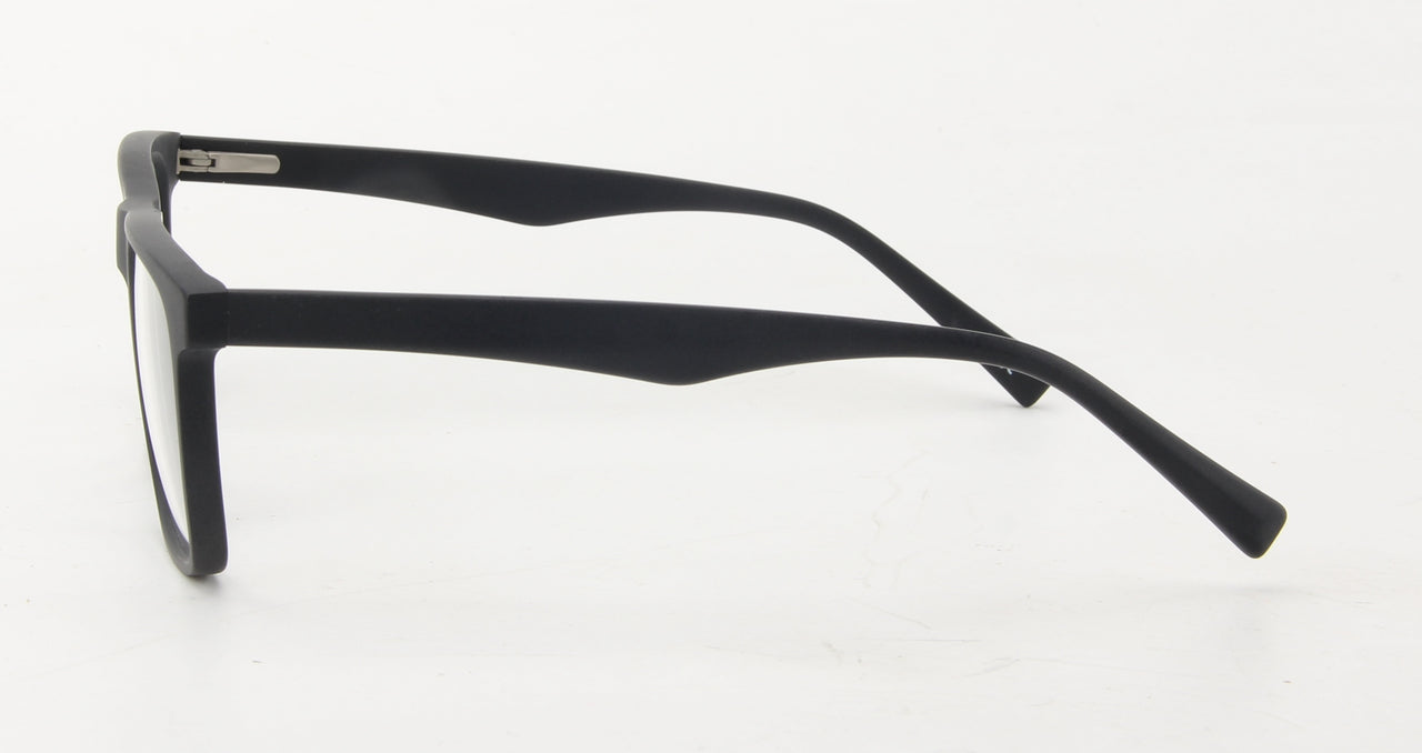 Men Calypso Eyeglasses: Ethan -Black - SpecSMART Eye Clinic (Side View)