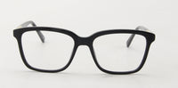 Thumbnail for Men Insignia Eyeglasses: Amos - Black - SpecSMART Eye Clinic (Front View)