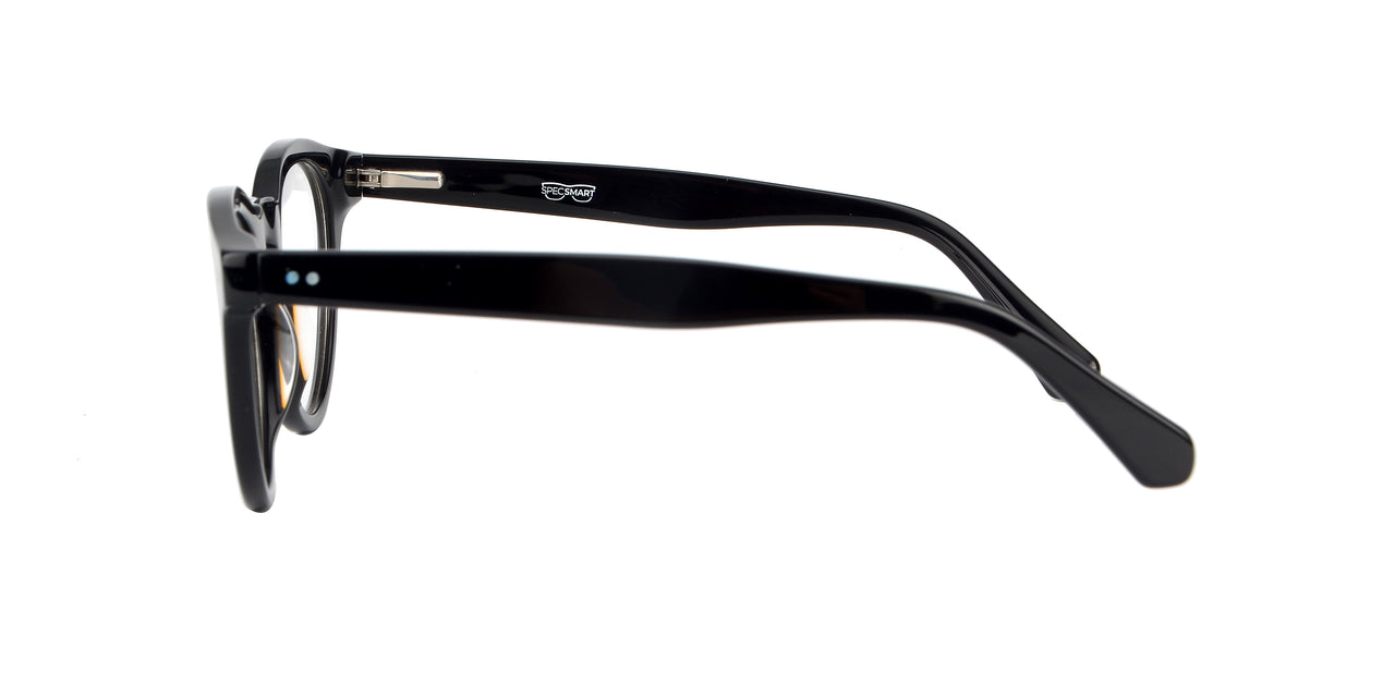 Men Urban: Dike - Black Trans SpaceSMART eye clinic side View