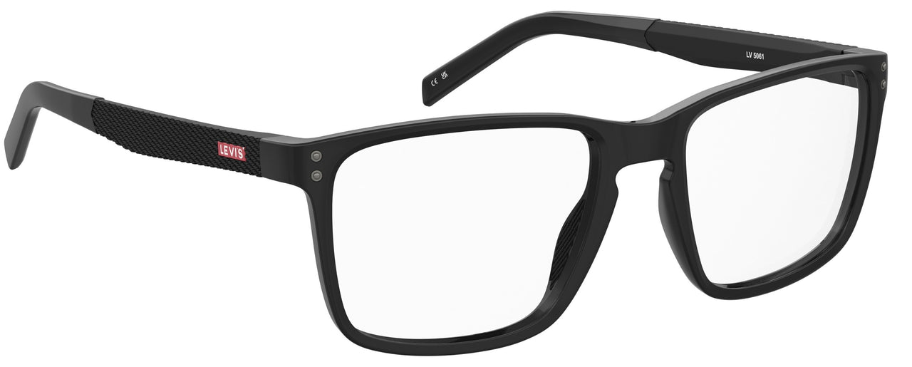 Premium Men HUGO Eyeglasses: LV 5061 - BLACK(2) - SpecSMART Eye Clinic (Diagonal View)