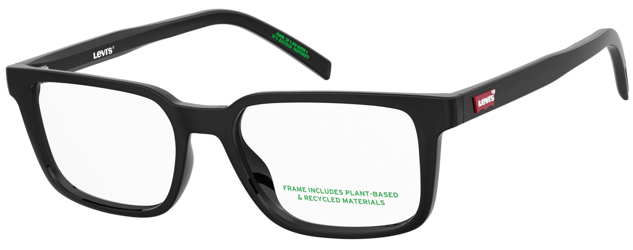 Premium Men HUGO Eyeglasses: LV 5083 - BLACK - SpecSMART Eye Clinic (Diagonal View)