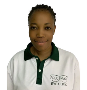 headshot of optician Montunrayo Lawal SpecSMART Ikoyi