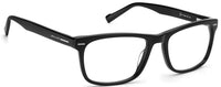 Thumbnail for Premium Men PIERRE CARDIN Eyeglasses: P.C. 6240 - BLACK - SpecSMART Eye Clinic (Diagonal View)