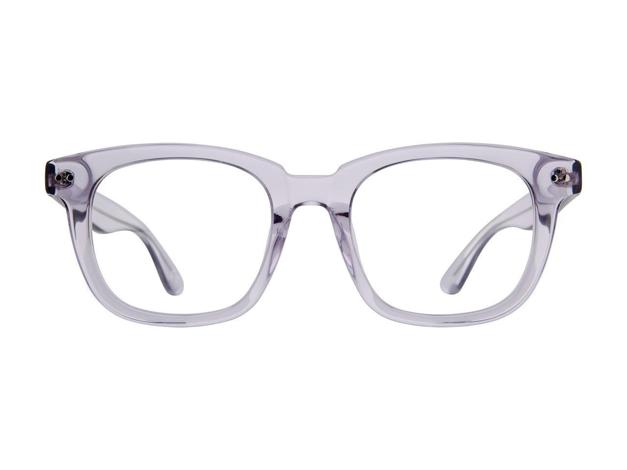 Premium Men PRIVE' REVEAUX Eyeglasses: PALMETTO - CRYSTAL GREY - SpecSMART Eye Clinic (Front View)
