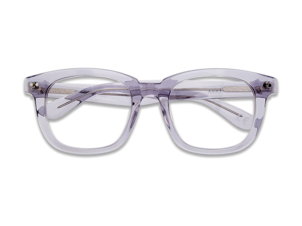 Premium Men PRIVE' REVEAUX Eyeglasses: PALMETTO - CRYSTAL GREY - SpecSMART Eye Clinic (Front View Closed)