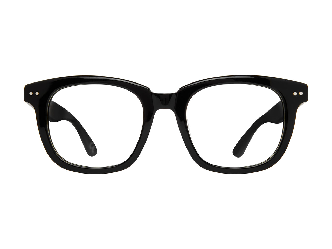 Premium Men PRIVE' REVEAUX Eyeglasses: PALMETTO - BLACK - SpecSMART Eye Clinic (Front View)