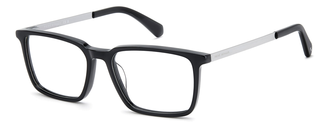 Premium Men PRIVE' REVEAUX Eyeglasses: PR1015/G - BLACK - SpecSMART Eye Clinic (Side View)