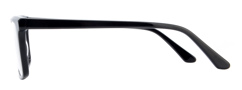 Men Cristal : Elton -  Black SpaceSMART eye clinic side View