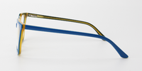 Thumbnail for Women Calypso Eyeglasses: Mia - Blue - SpecSMART Eye Clinic (Side View)