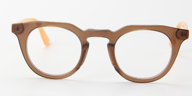 Men Insignia Eyeglasses: Rafu - Brown - SpecSMART Eye Clinic (Front View)