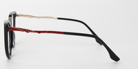 Thumbnail for Women Calypso Eyeglasses: Alessia - Black - SpecSMART Eye Clinic (Side View)