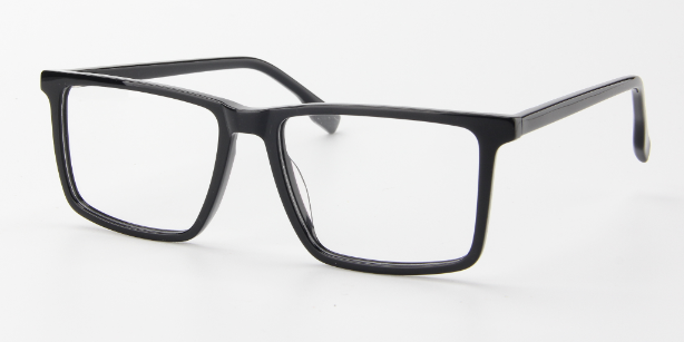 Man Urban Ugo Black SpecSMART Eye Clinic Diagonal View