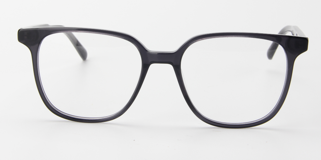 Men Access Eyeglasses: Dan Black - SpecSMART Eye Clinic (Front View)