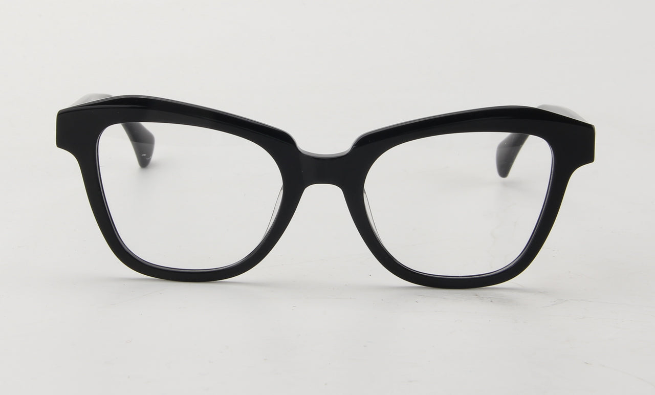 Women Access Eyeglasses: London Black - SpecSMART Eye Clinic (Front View)