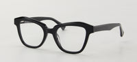 Thumbnail for Women Access Eyeglasses: London Black - SpecSMART Eye Clinic (Diagonal View)