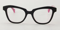 Thumbnail for Women Access Eyeglasses: Cora Black - SpecSMART Eye Clinic (Front View)