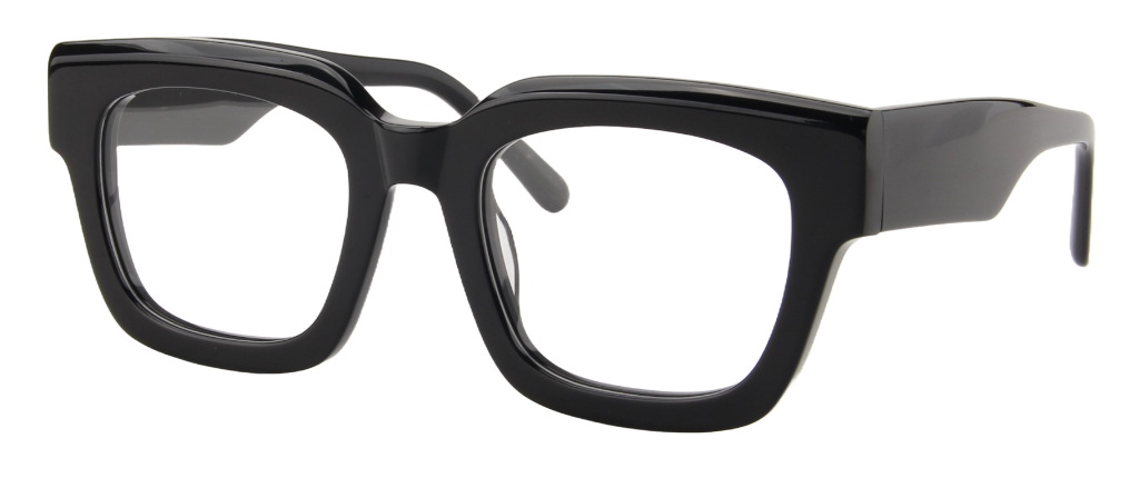 Men Urban : Mase - Black SpaceSMART eye clinic diagonal View