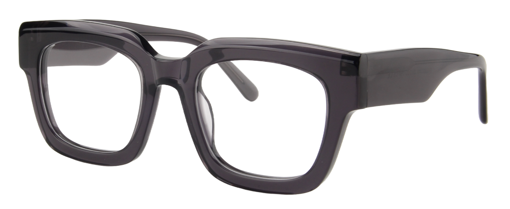 Men Urban : Mase - Transparent Grey SpaceSMART eye clinic diagonal View