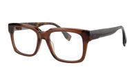 Thumbnail for Men Vista: Ridley - Transparent Brown/Tortoise SpaceSMART eye clinic Front View