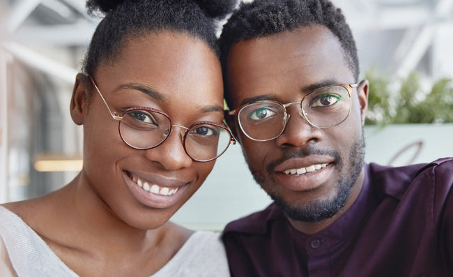 YOUNG-AFRICAN-COUPLE-MAKE-SELFIE-STAND-CLOSE-EACH-OTHER, specsmart, specsmart eye clinic
