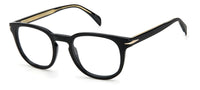 Thumbnail for Designer Men David Beckham Eyeglasses: 1072 - Black- SpecSMART Eye Clinic (Diagonal View)