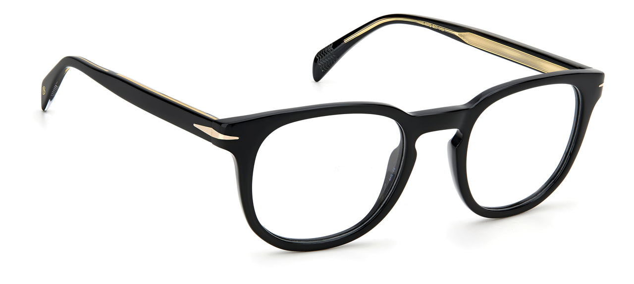 Designer Men David Beckham Eyeglasses: 1072 - Black(2)- SpecSMART Eye Clinic (Diagonal View)