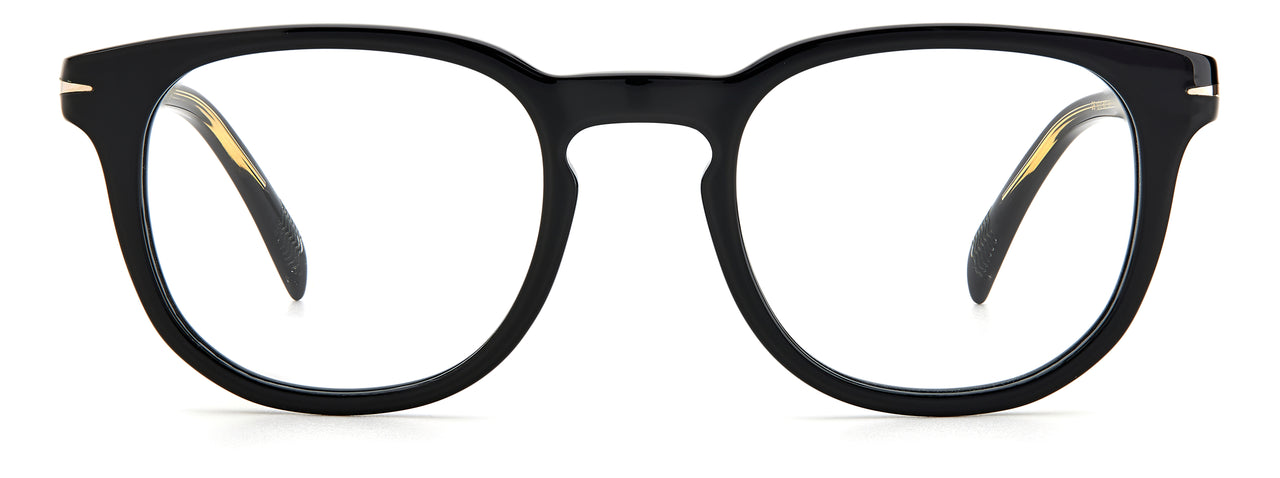 Designer Men David Beckham Eyeglasses: 1072 - Black- SpecSMART Eye Clinic (Front View)