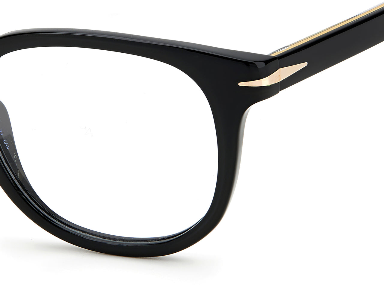 Designer Men David Beckham Eyeglasses: 1072 - Black- SpecSMART Eye Clinic (Zoom View)