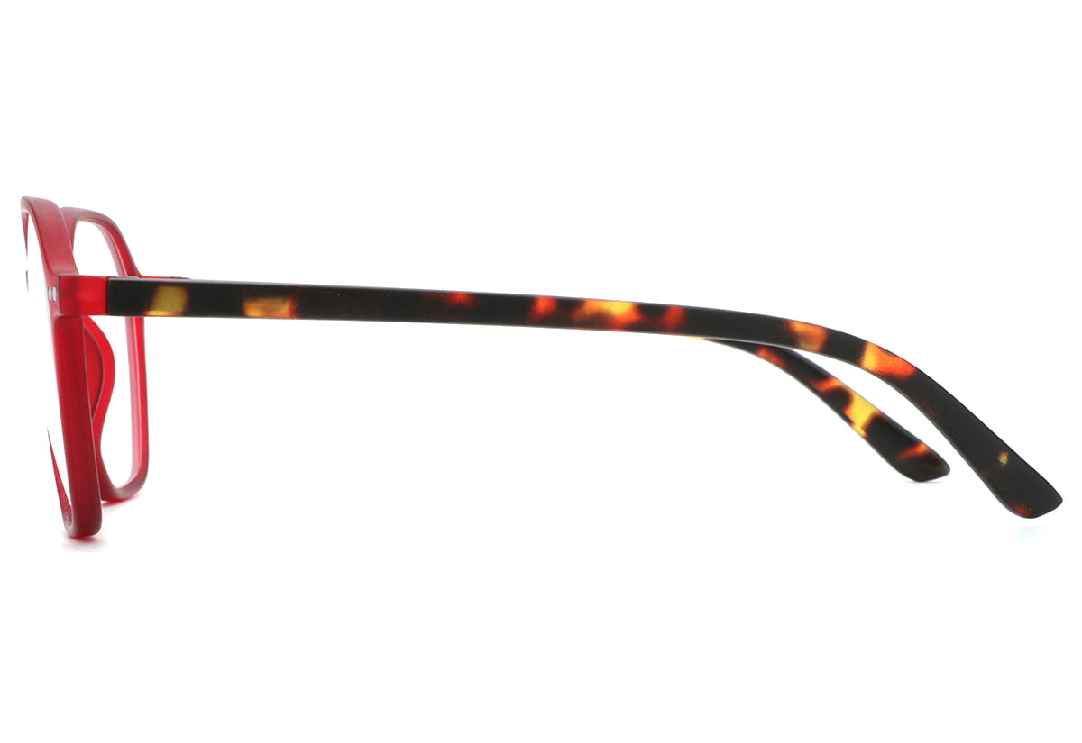 Women Access Eyeglasses: Nadia - Red - SpecSMART Eye Clinic (Side View)