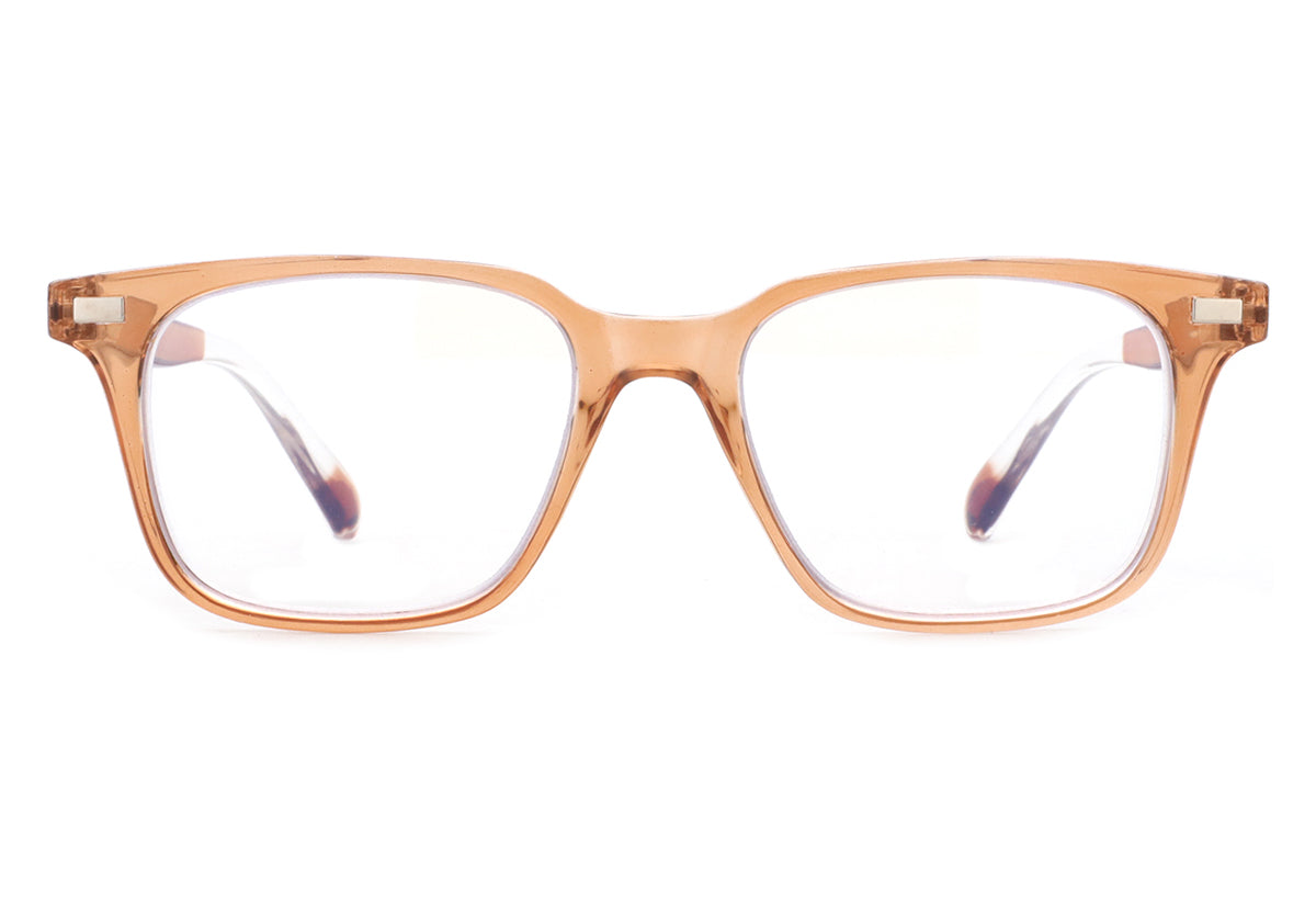 Women Access Eyeglasses: Selina - Brown - SpecSMART Eye Clinic (Front View)