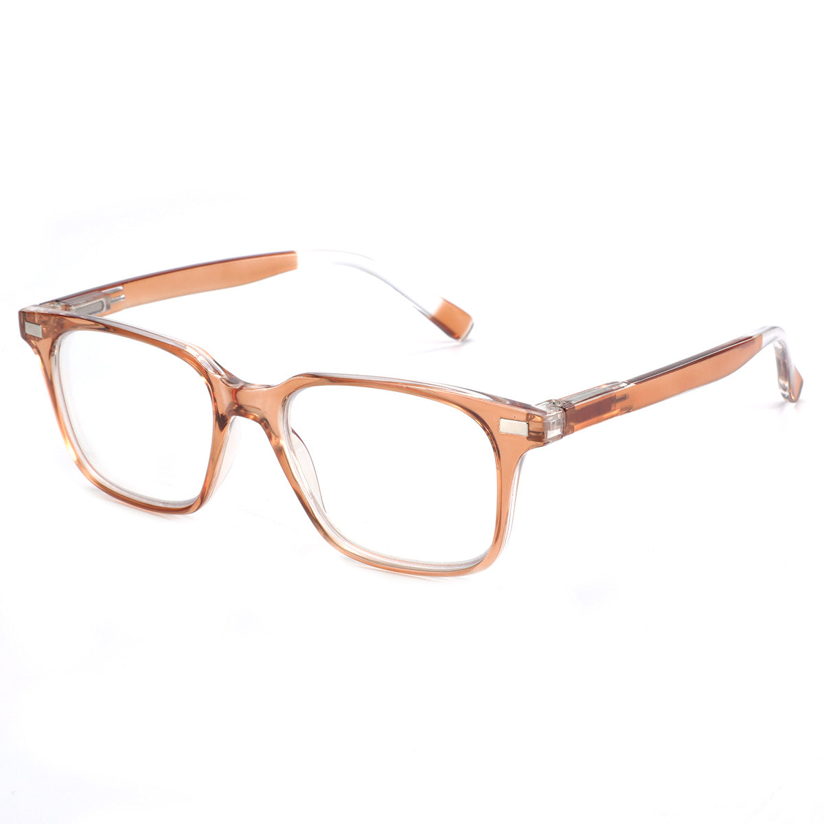 Women Access Eyeglasses: Selina - Brown - SpecSMART Eye Clinic (Diagonal View)