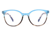 Thumbnail for Women Access Eyeglasses: Frances - Crystal Blue & Demi - SpecSMART Eye Clinic (Front View)