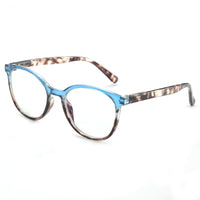 Thumbnail for Women Access Eyeglasses: Frances - Crystal Blue & Demi - SpecSMART Eye Clinic (Diagonal View)