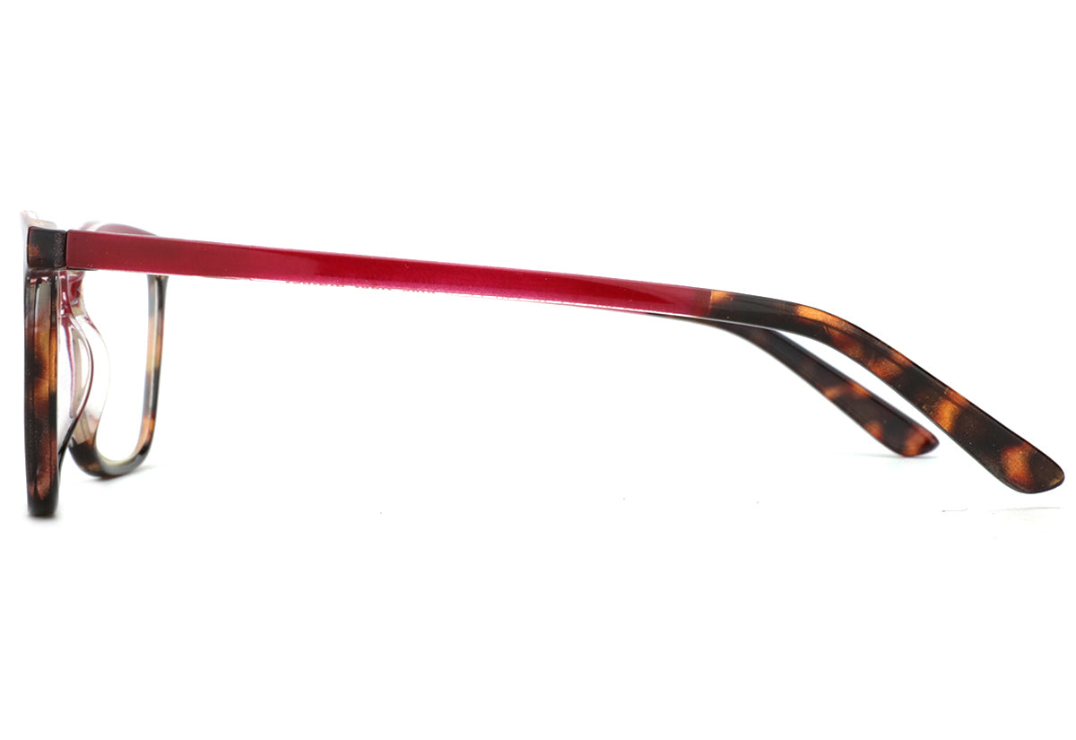 Women Access Eyeglasses: Brook Red - SpecSMART Eye Clinic (Side View)