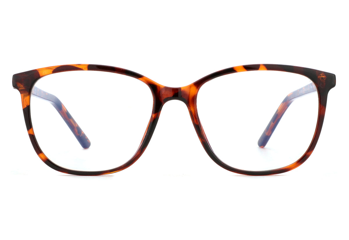 Women Access Eyeglasses: Britt Tortoiseshell - SpecSMART Eye Clinic (Front View)