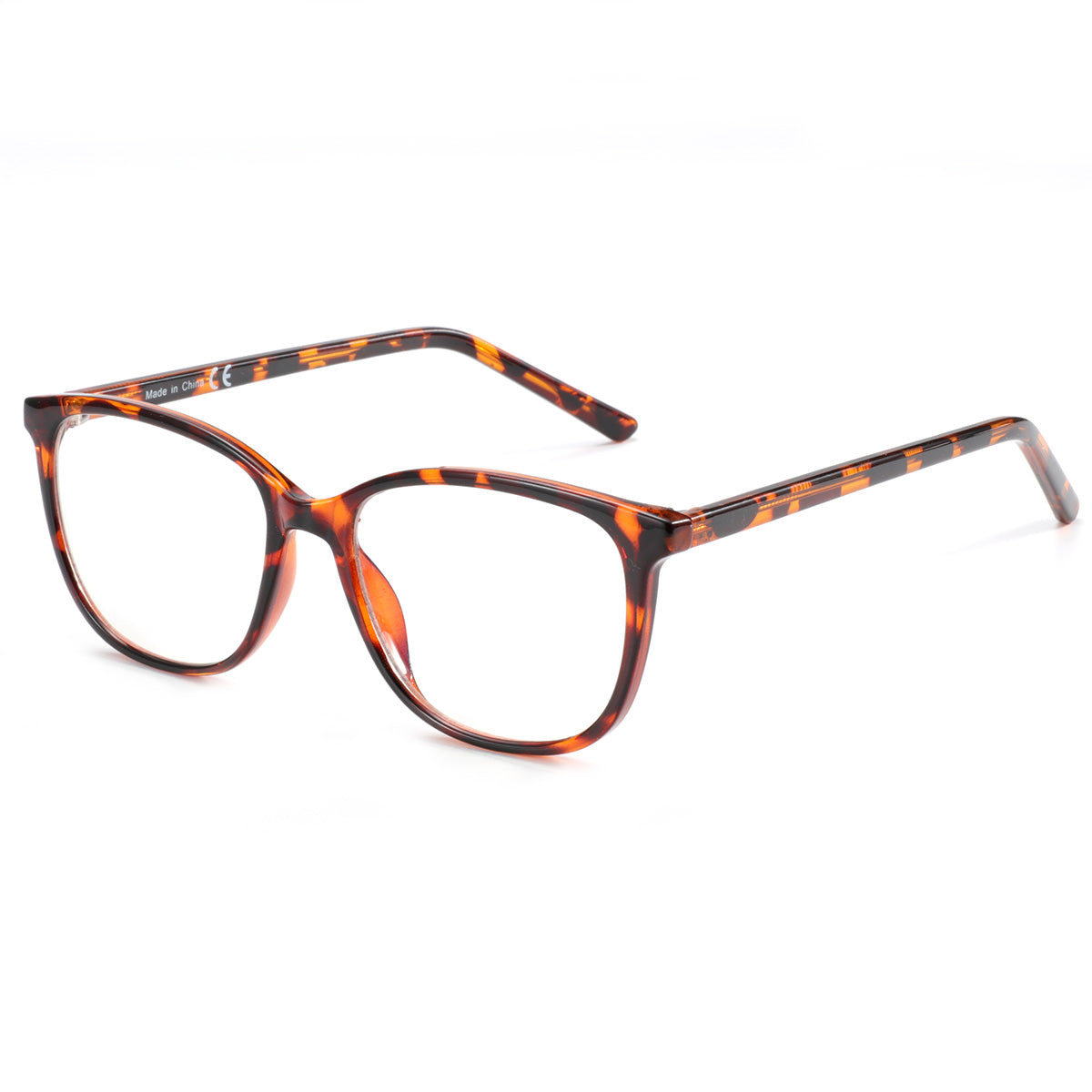 Women Access Eyeglasses: Britt Tortoiseshell - SpecSMART Eye Clinic (Diagonal View)