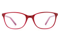 Thumbnail for Women Access Eyeglasses: Tate Burgundy - SpecSMART Eye Clinic (Front View)