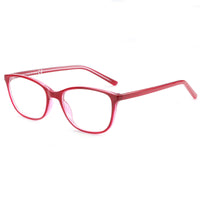 Thumbnail for Women Access Eyeglasses: Tate Burgundy - SpecSMART Eye Clinic (Diagonal View)