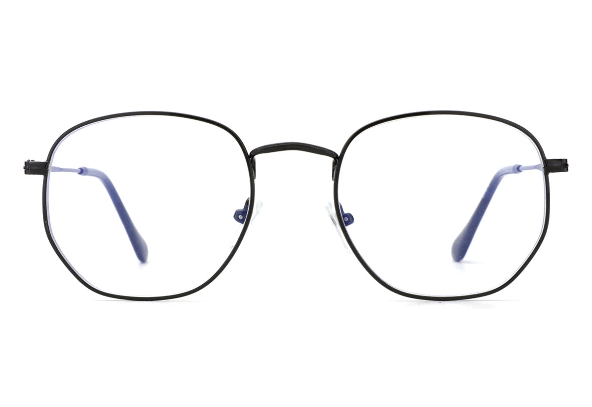 Women Access Eyeglasses: Riley Black - SpecSMART Eye Clinic (Front View)